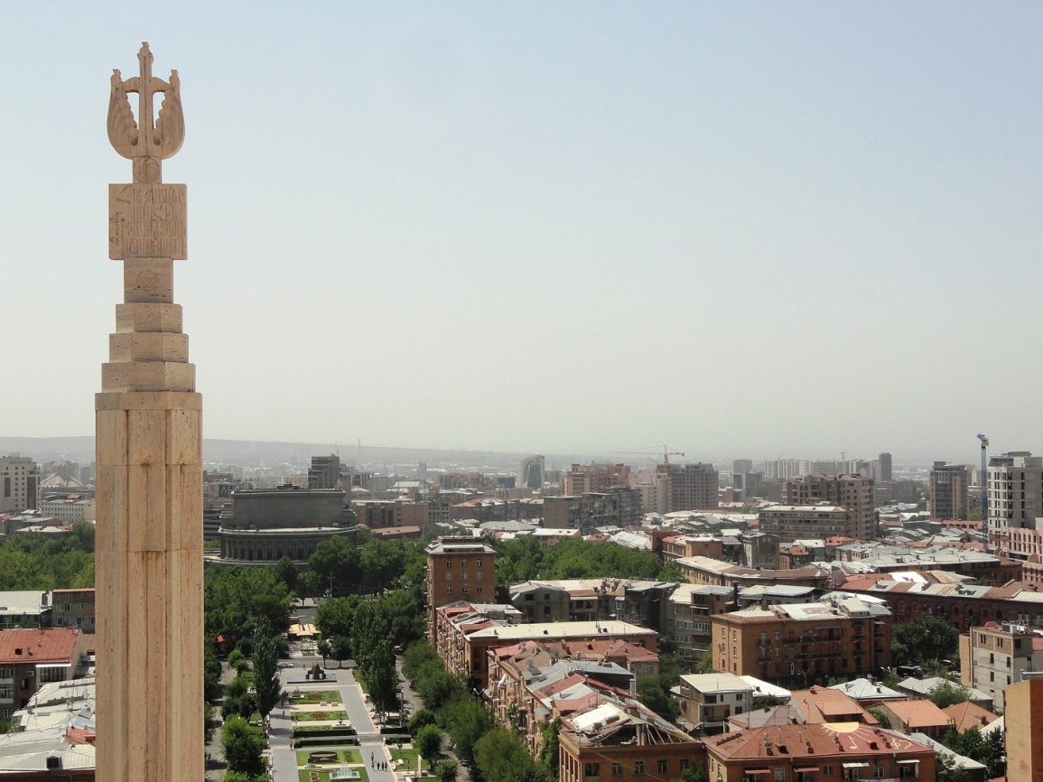 yerevan city skyline