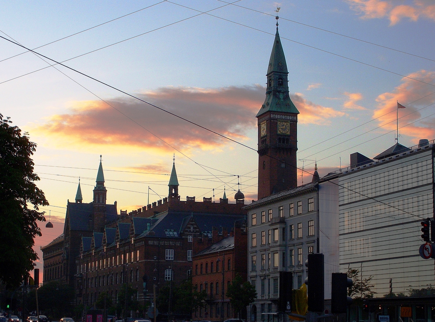 copenhagen skyline