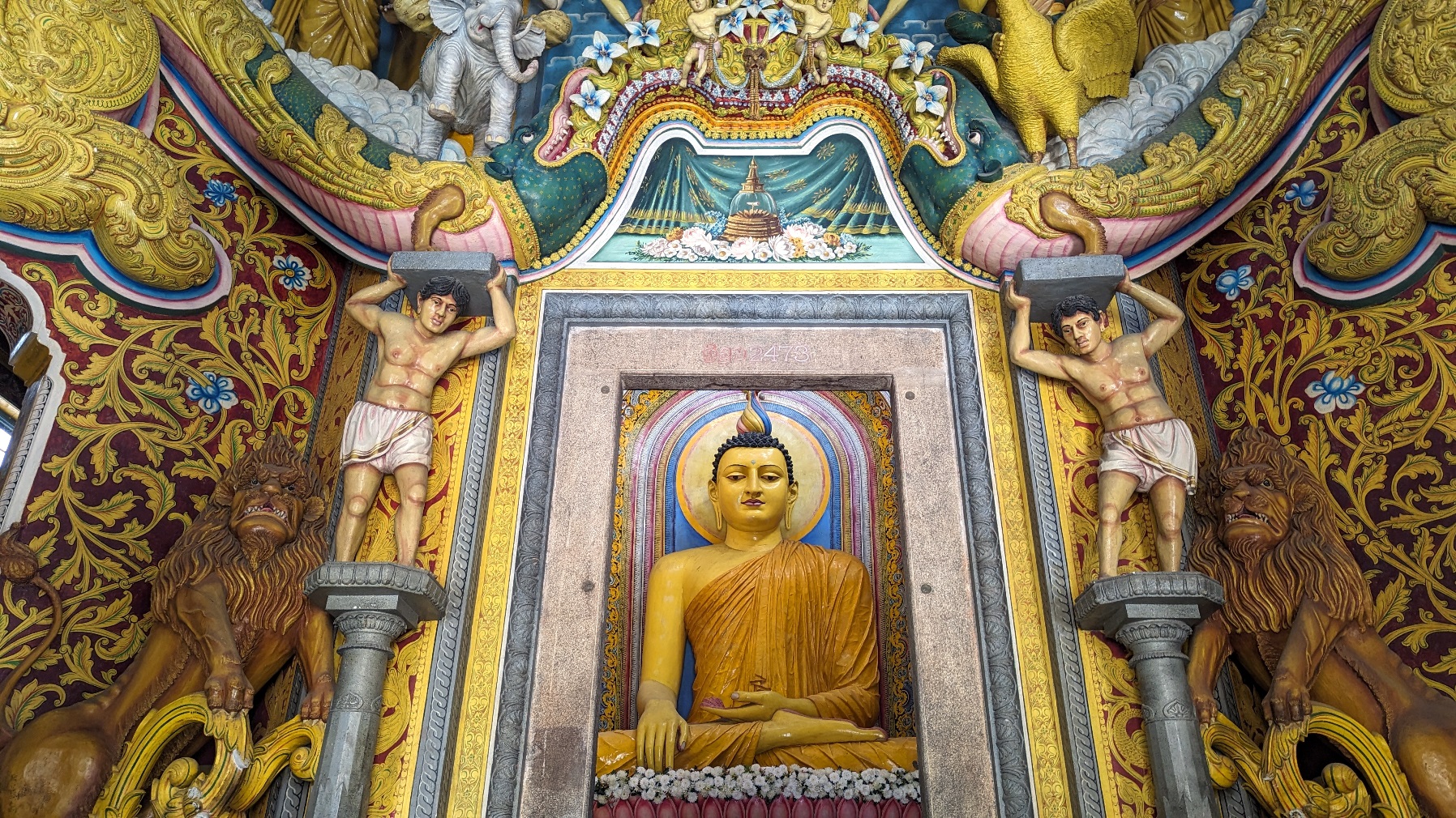 Asokaramaya Temple colombo