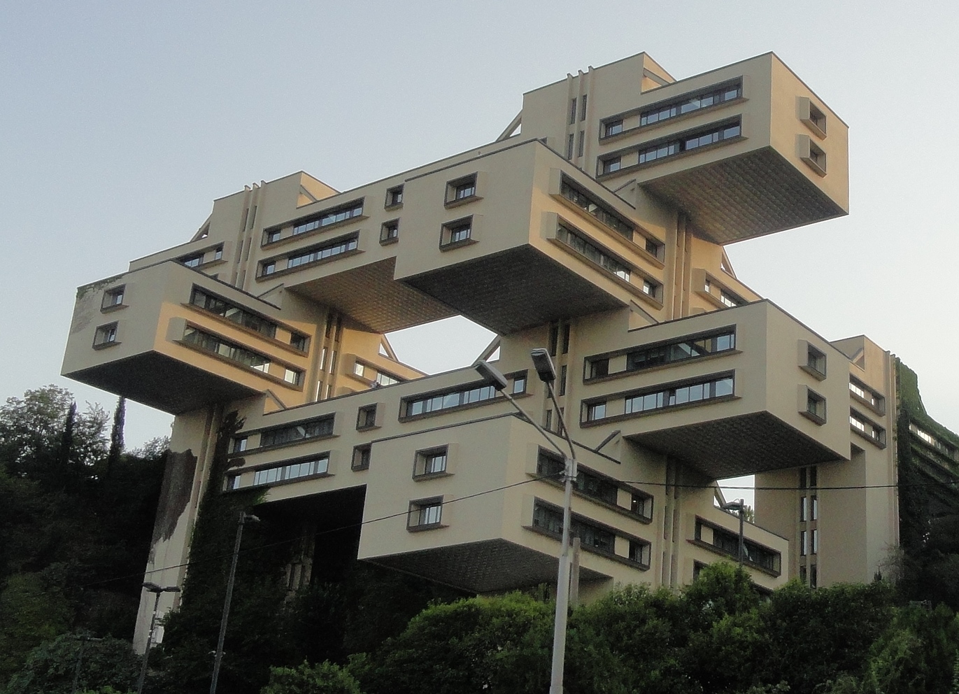 bank of georgia building, tbilisi 