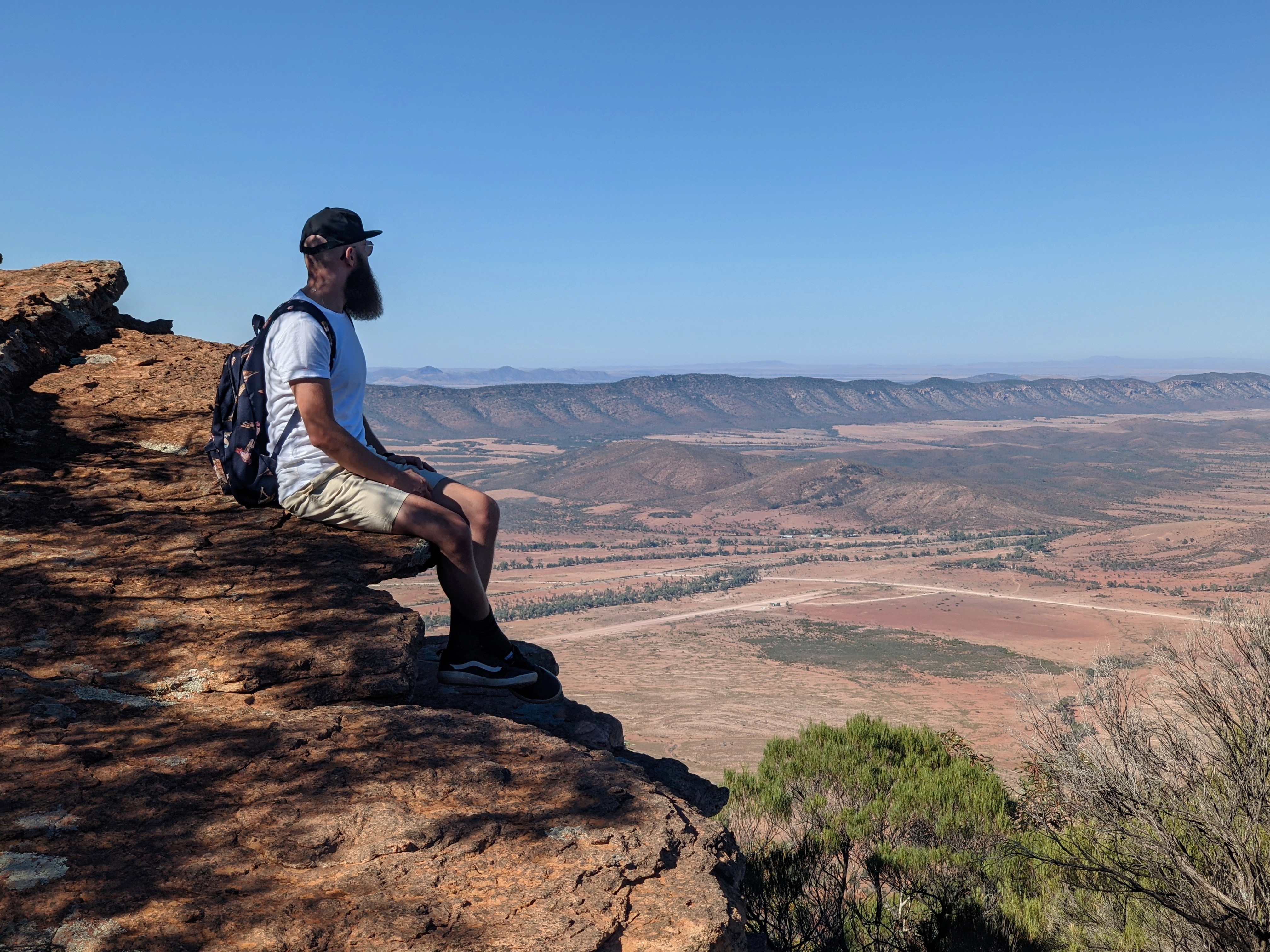 hiking rawnsley bluff