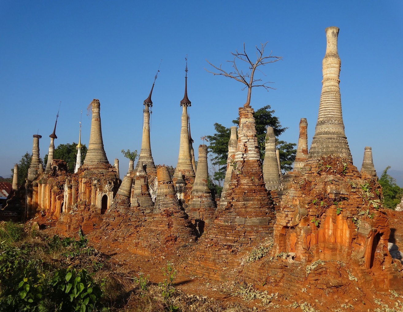 inthein stupa