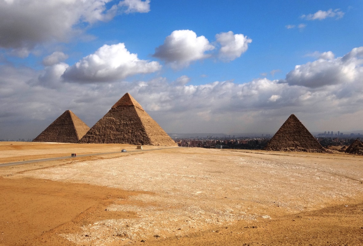 giza pyramids egypt