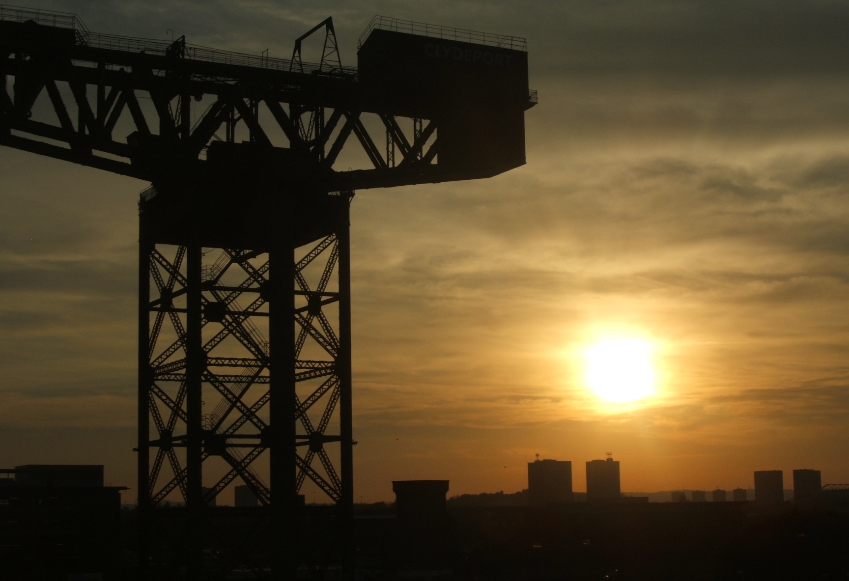 Clydeport crane