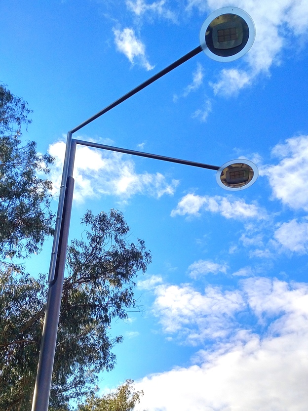 canberra lamp post