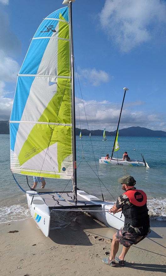 Sailing a Catamaran