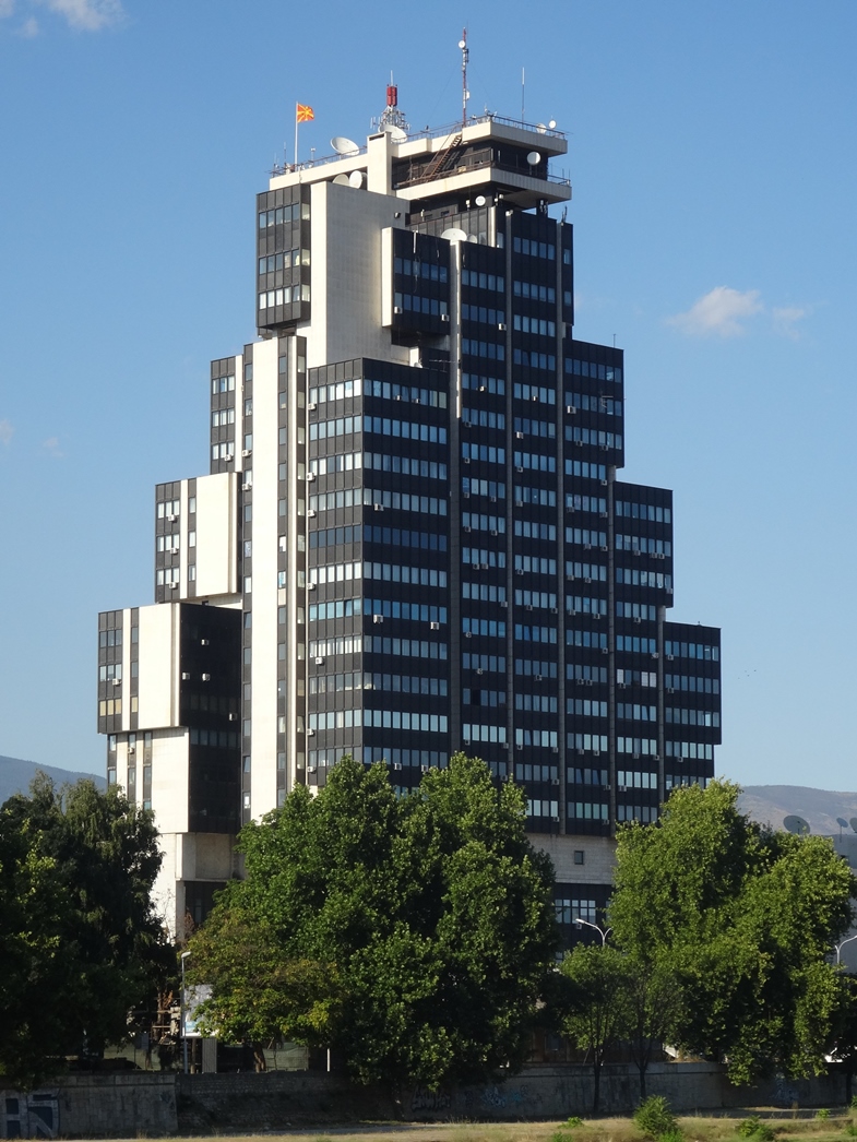 macedonia TV building