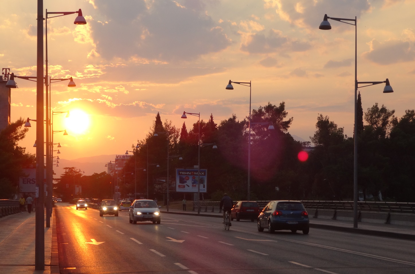 podgorica sunset