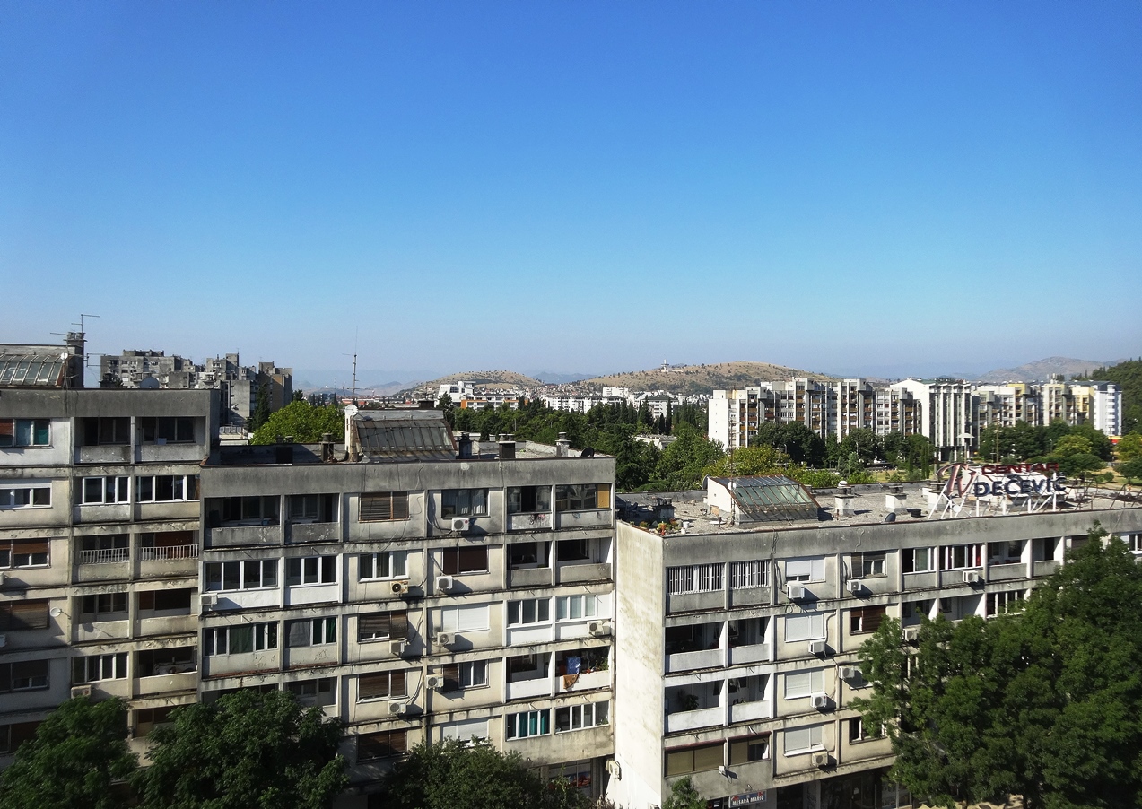 Podgorica skyline