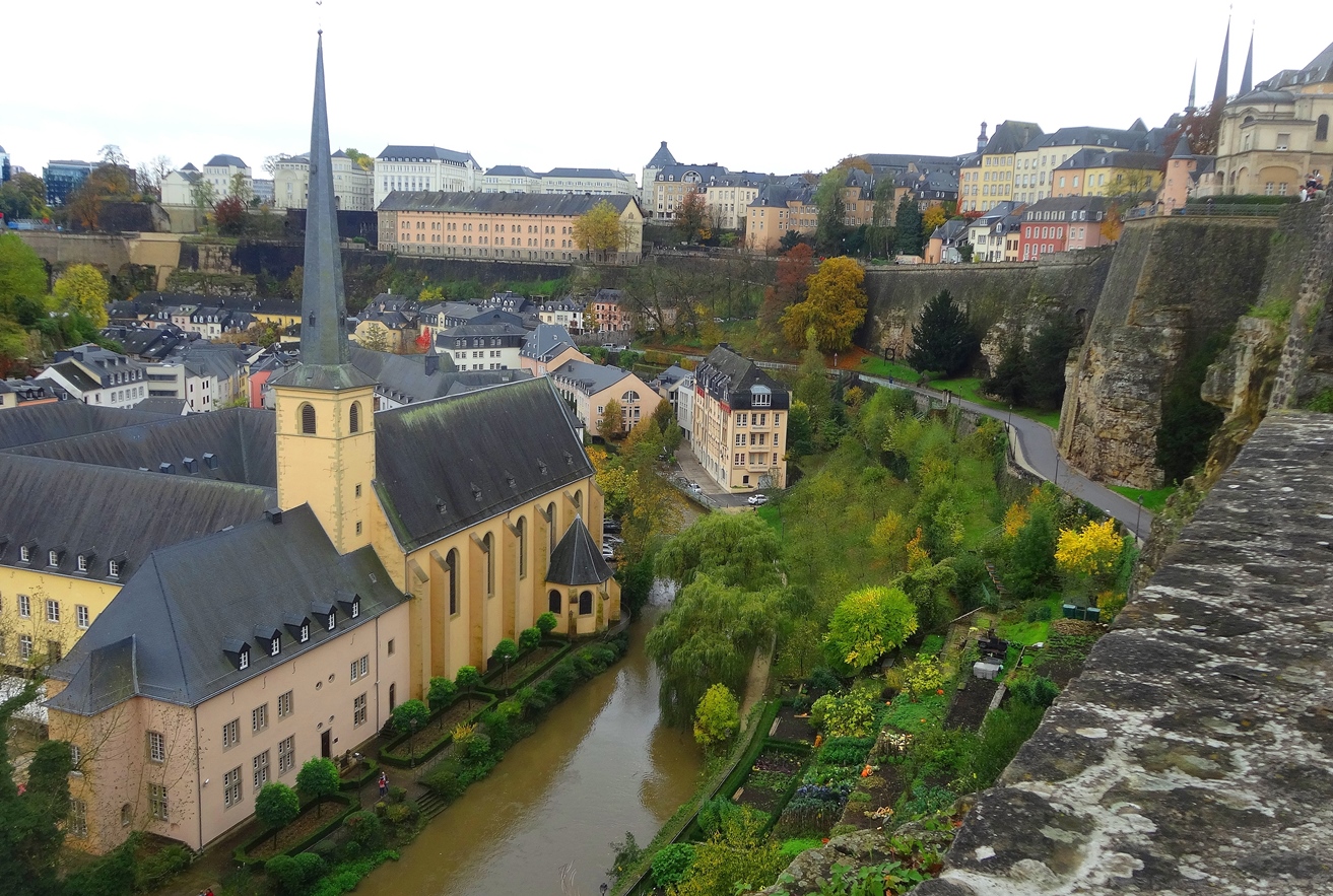 luxembourg city view