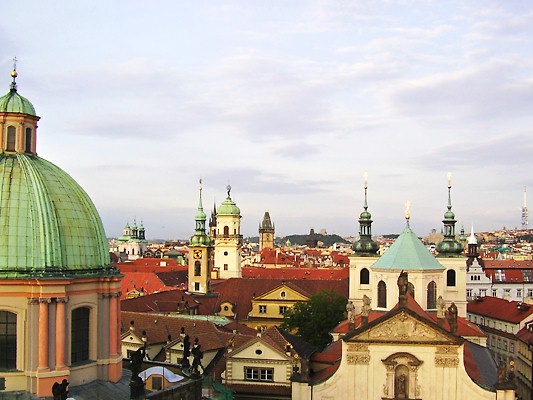 prague gothic spires