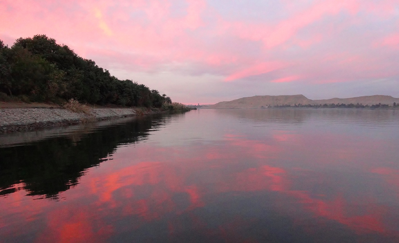 river nile sunset