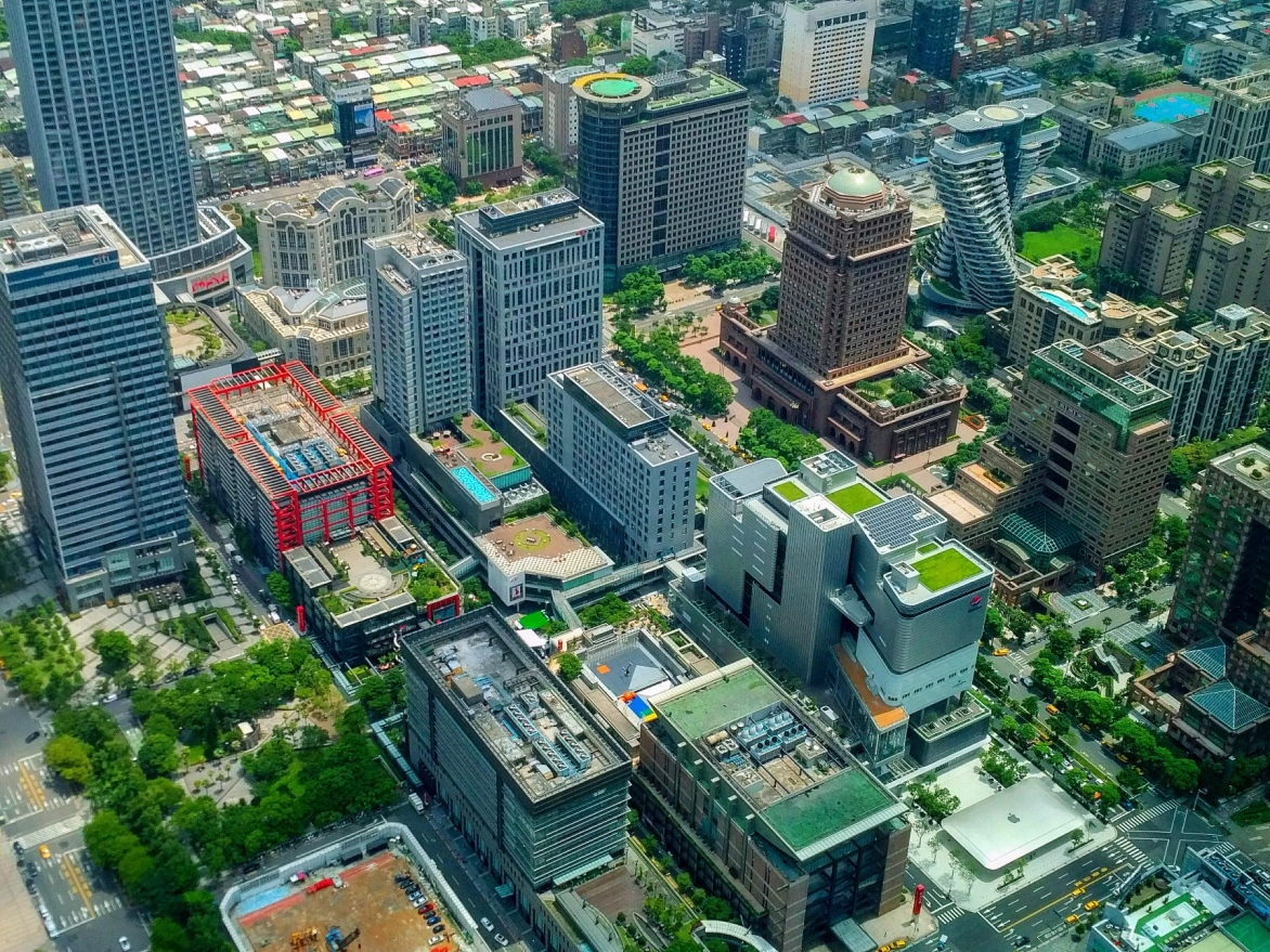 taipei from above