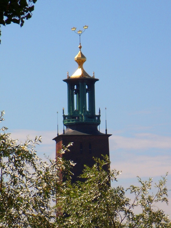 stockholm city hall tower