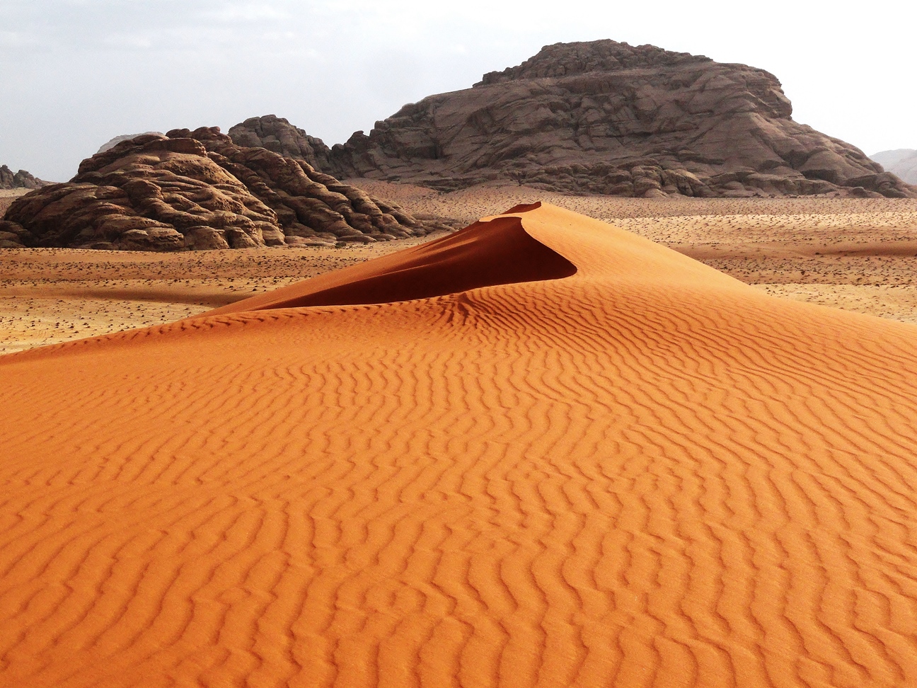 wadi rum sand dune