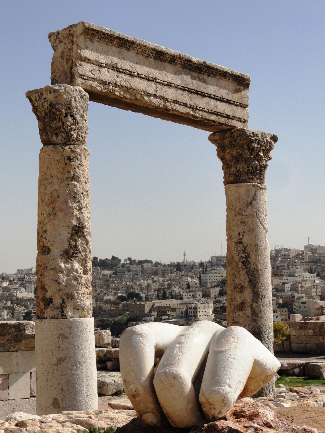 amman citadel ruins