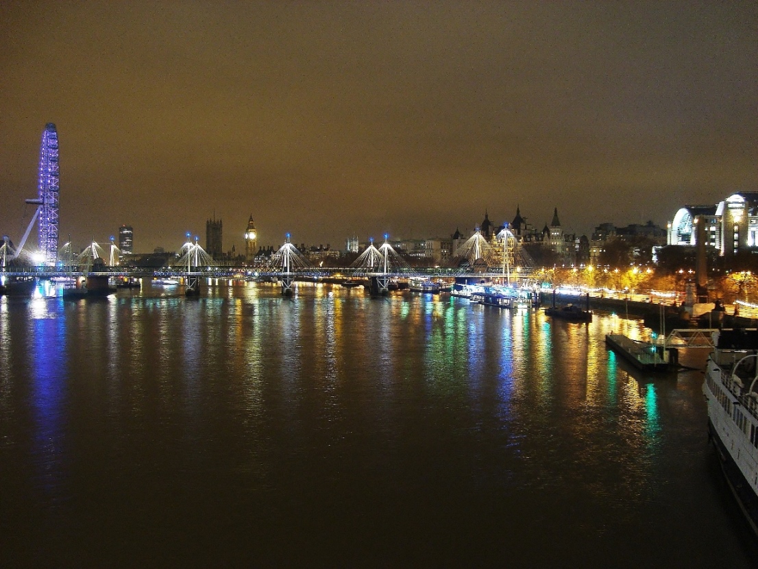river thames at night