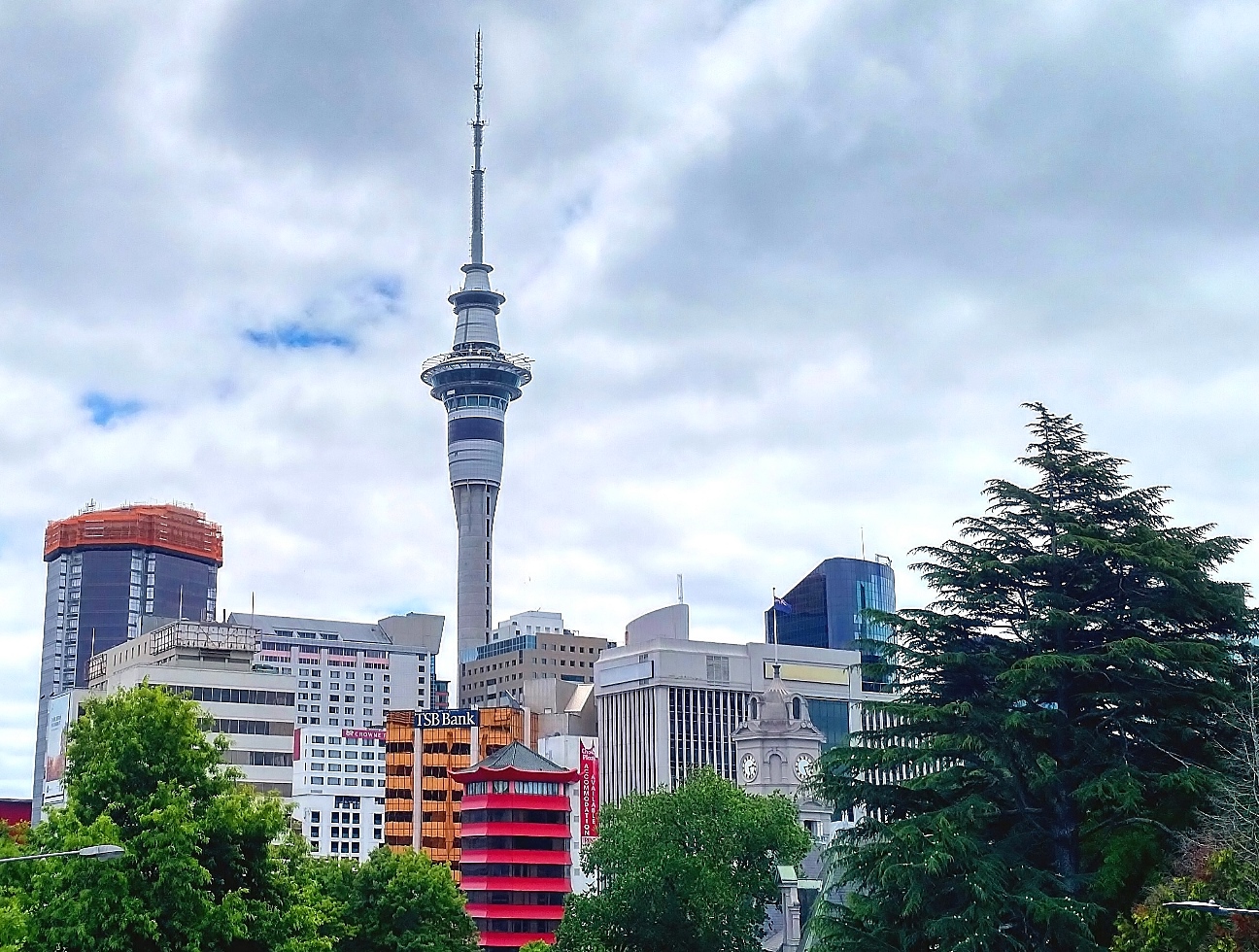 auckland skyline