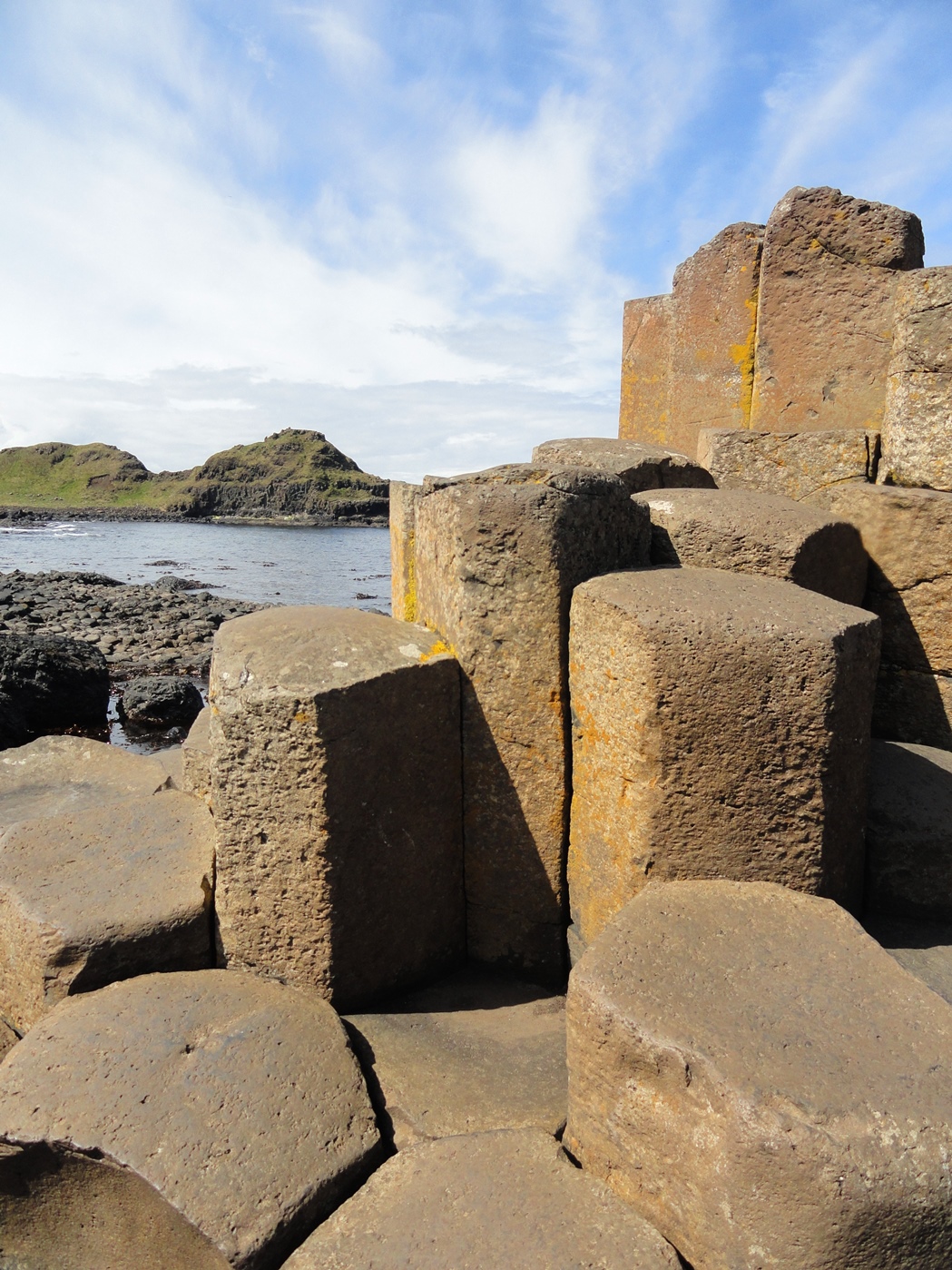 giant's causeway basalt columns