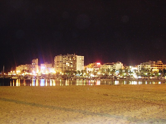 ibiza at night