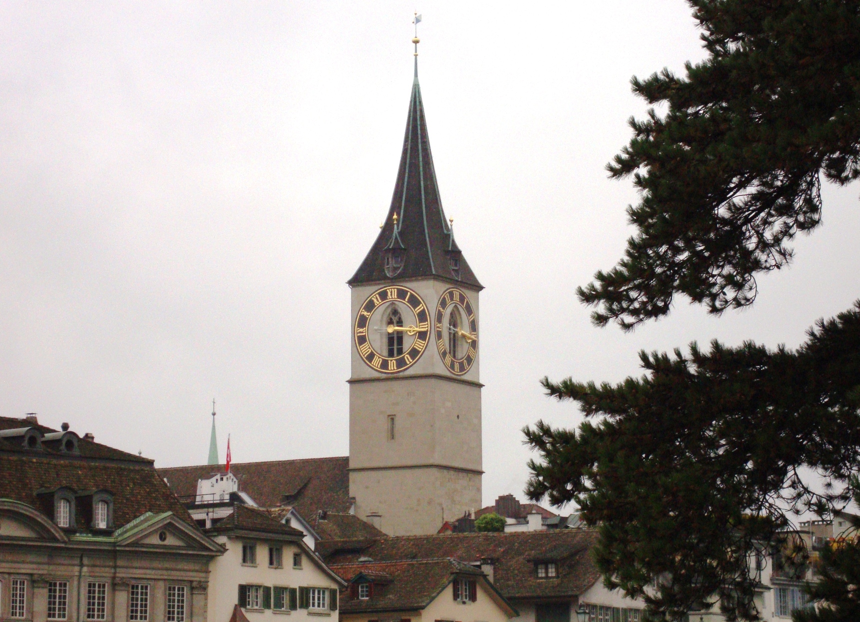 switzerland clockface zurich