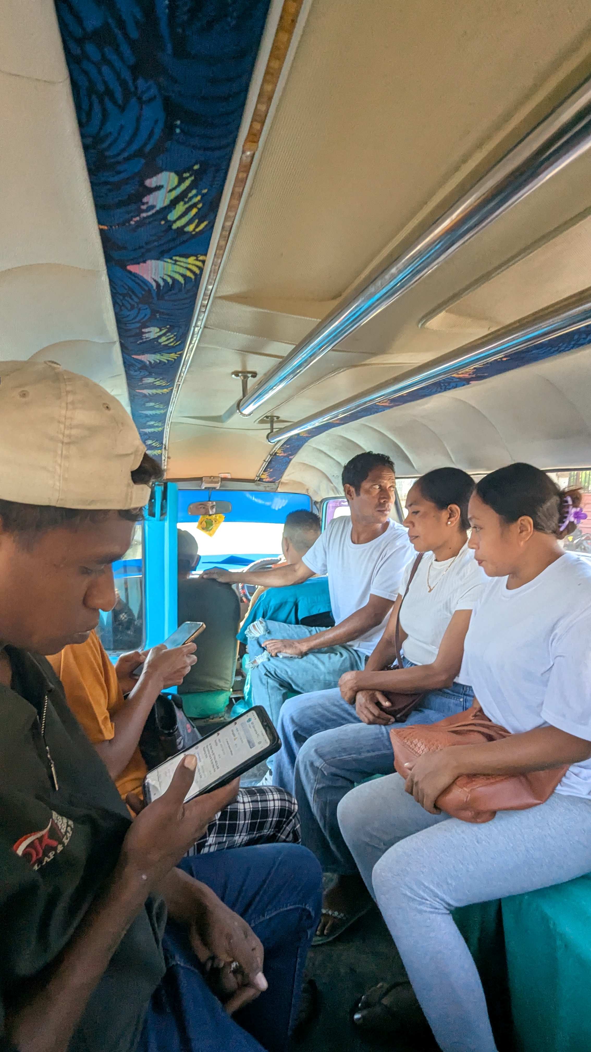 Onboard a Dili Microlet