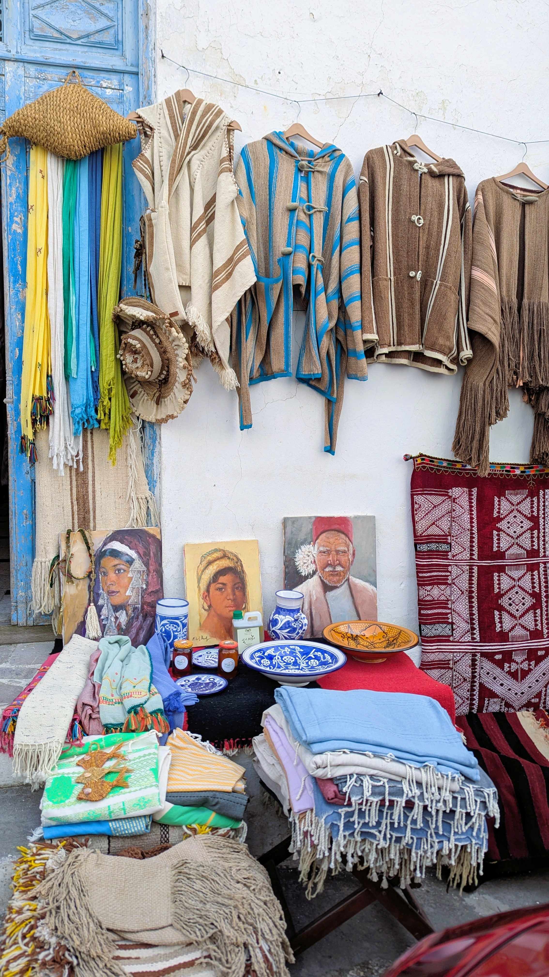 Sidi Bou Said shopping