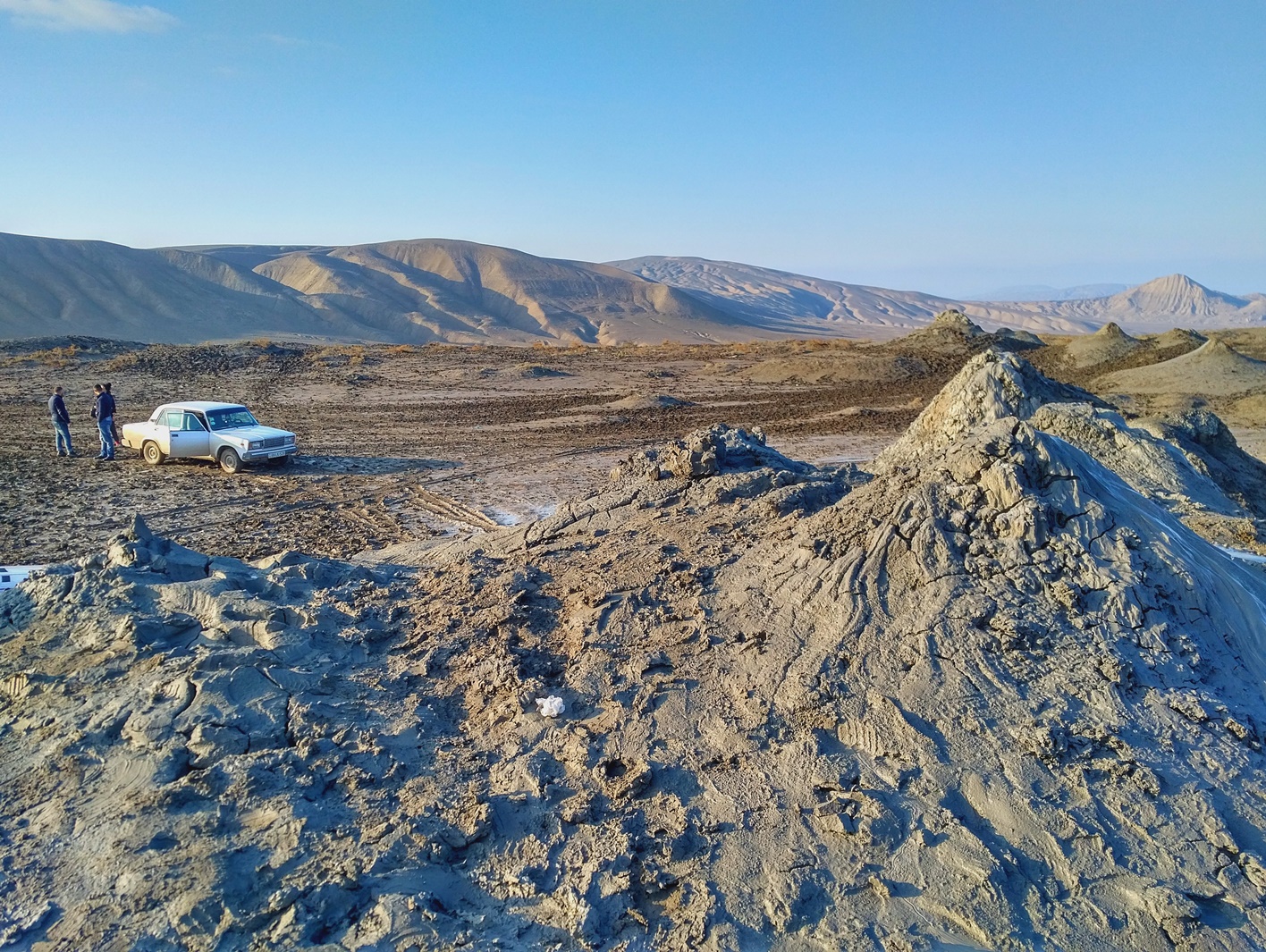 mud volcanoes azerbaijan