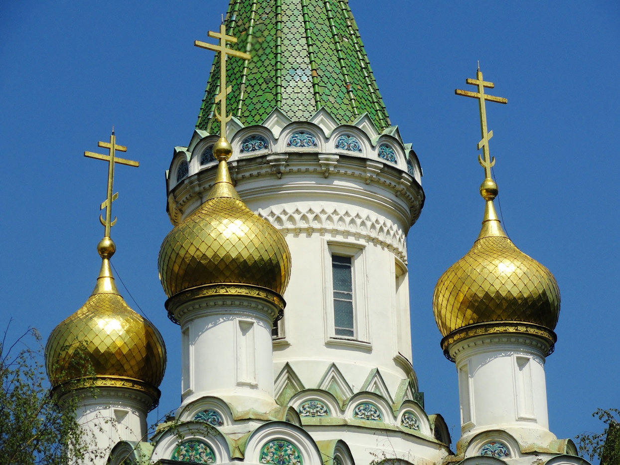 golden onion domes